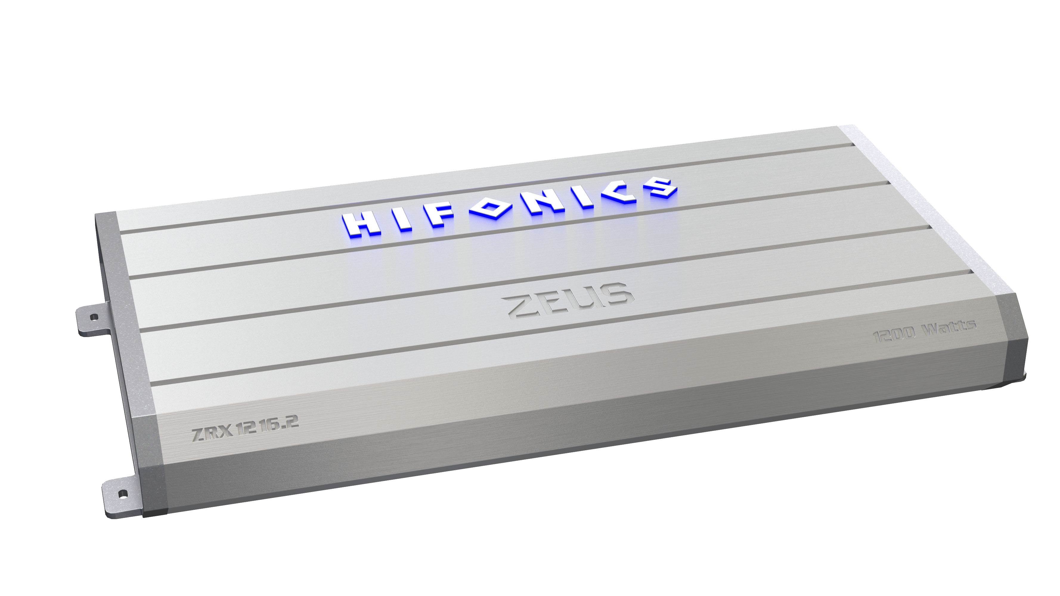 Hifonics Zeus 1200 Watt 2-Channel Car Stereo Power Amplifier + Wiring Kit + Cap