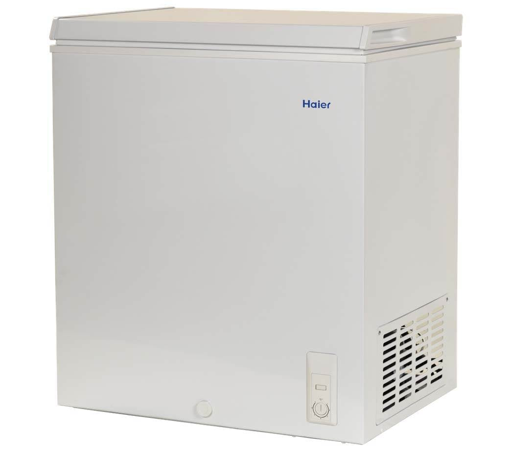 Haier HF50CM23NW Compact 5.0 Cu.Ft. Chest Freezer Upright Deep Freeze (Open Box)