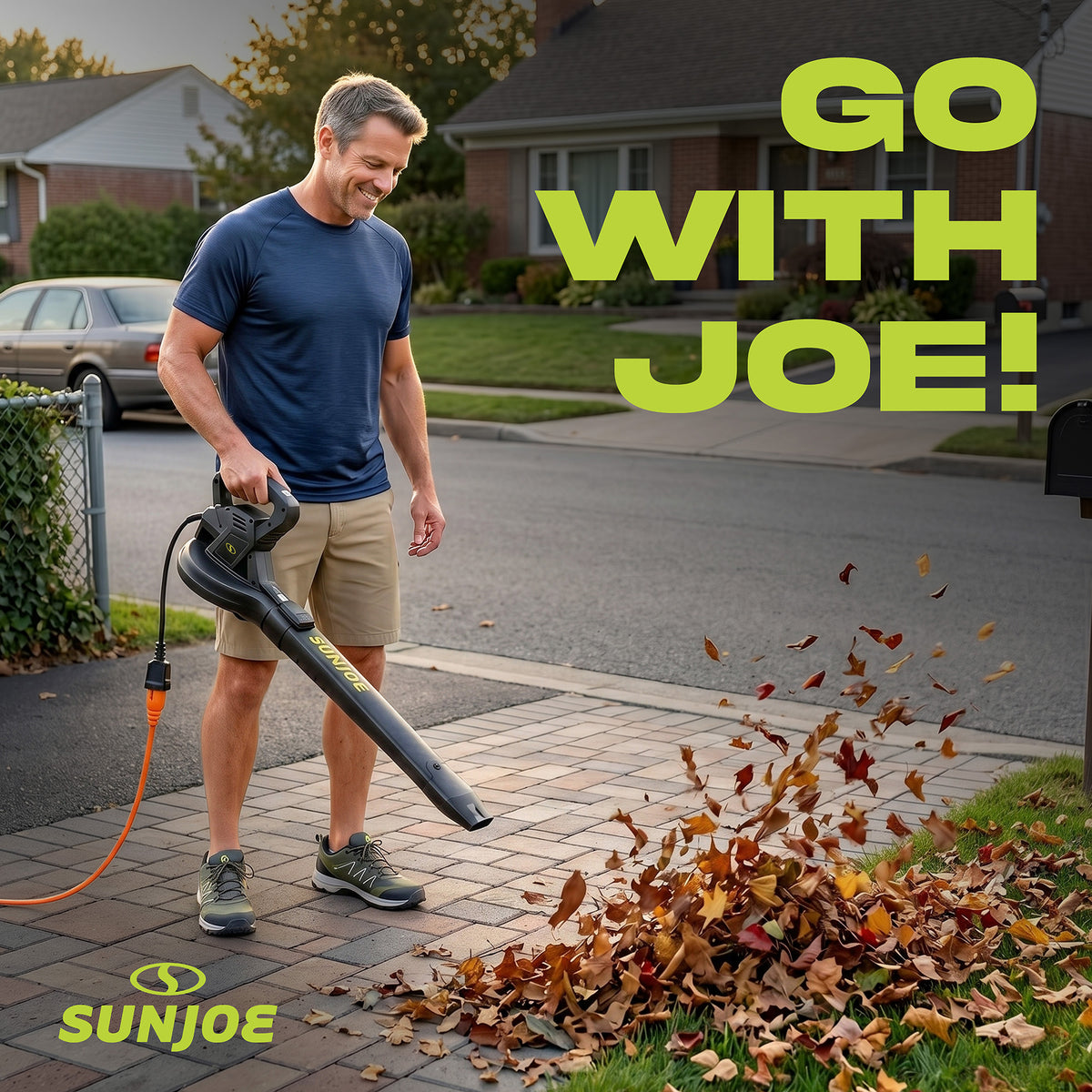 Sun Joe Blower Joe 10-Amp 215 MPH All-Purpose 2-Speed Electric Blower (Used)
