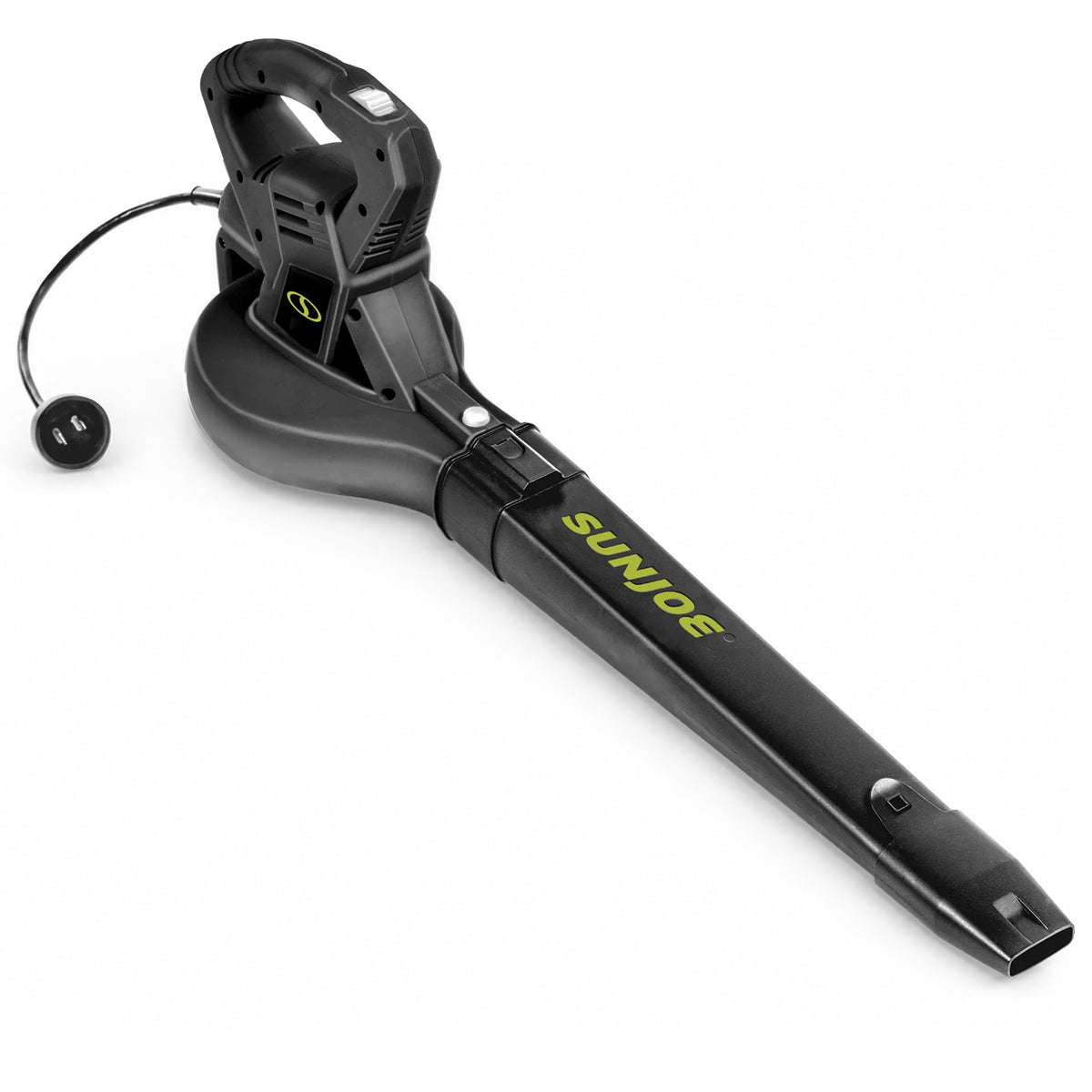 Sun Joe SBJ601E 120V 2-Speed Electric All-Purpose Blower with 100A Motor, 215 MPH Air Speed, and 240 CFM Airflow, Includes Concentrator Nozzle