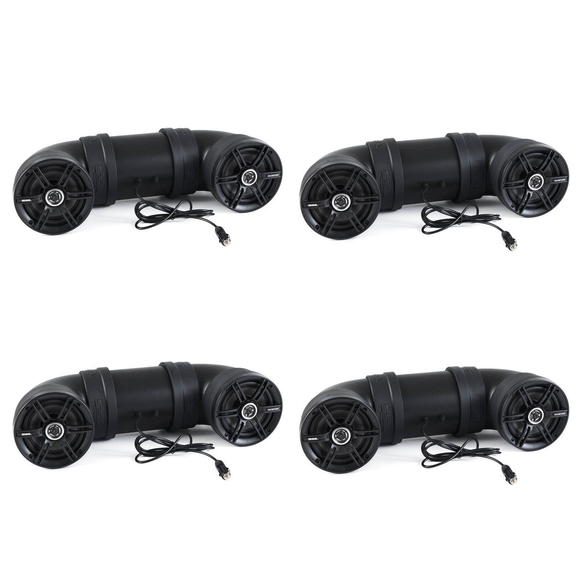 Soundstorm Bluetooth 6.5" 450W ATV/Marine Amplified Tube Speaker (4 Pack)