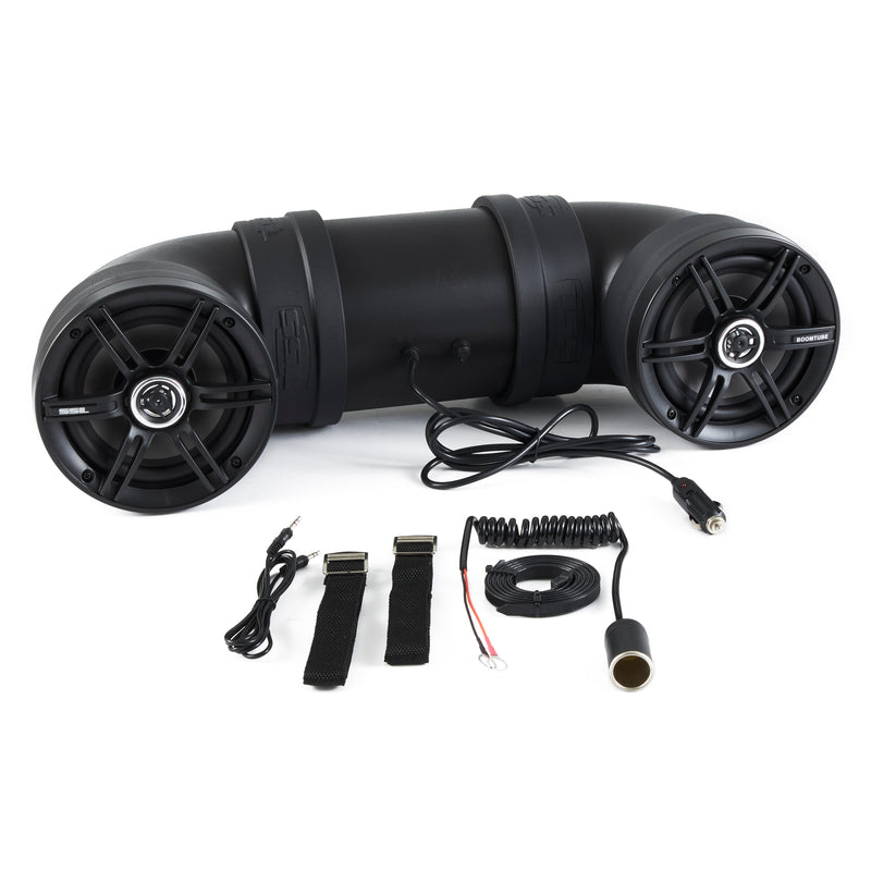 Soundstorm BTB6 Bluetooth 450W ATV/Marine UTV Amplified Tube Speaker (2 Pack)