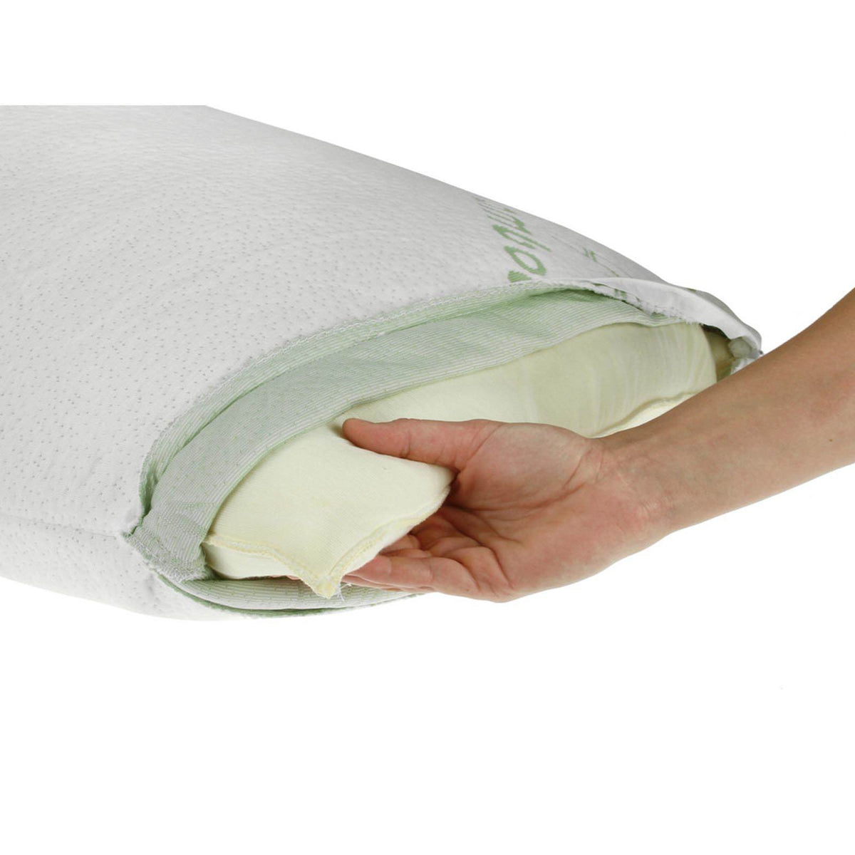 PCH Life Bamboo Hypoallergenic Memory Foam King Size Pillow (Open Box)