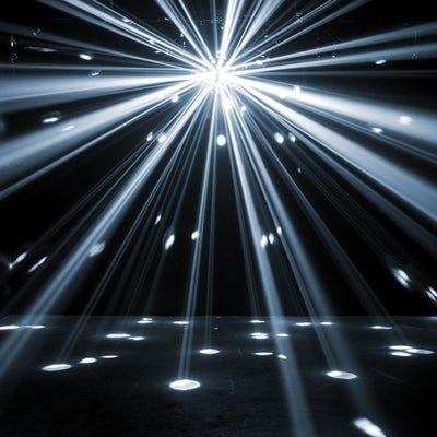 American DJ ADJ Starburst Multi Color Lighting HEX LED Sphere Beam Light Effect