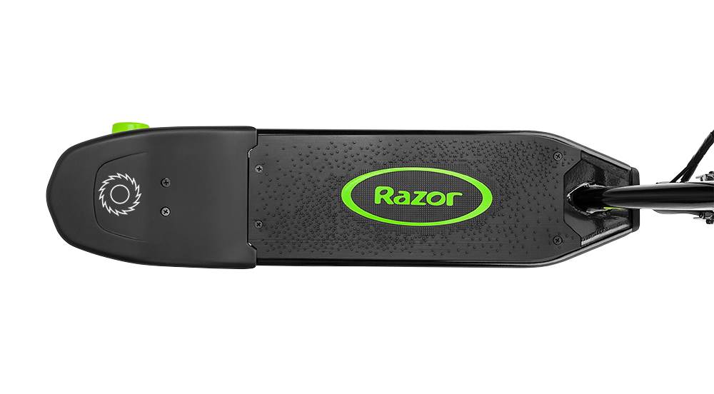 Razor Power Core Electric Scooter 10 MPH High Torque, Green-Broken Foot Platform