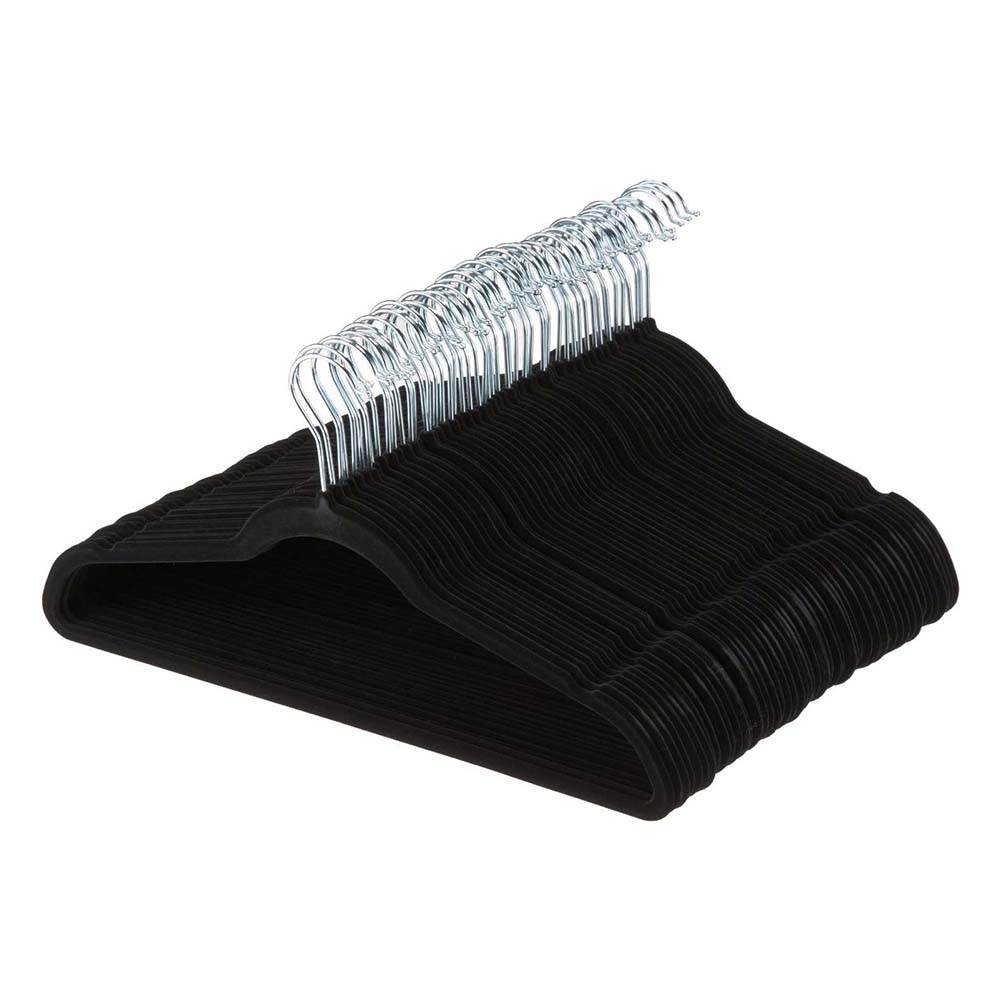 Home & Loft Space Saving Soft Velvet Non-Slip Suit Clothes Hangers (105 Pack)