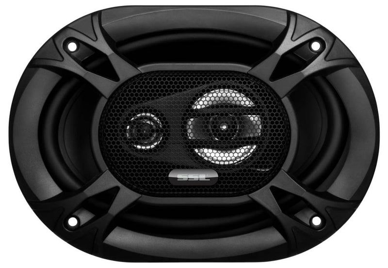 Soundstorm 6.5" 150W 3-Way (2 Pack) + 6x9" 300W Coaxial (2 Pack) Car Speakers