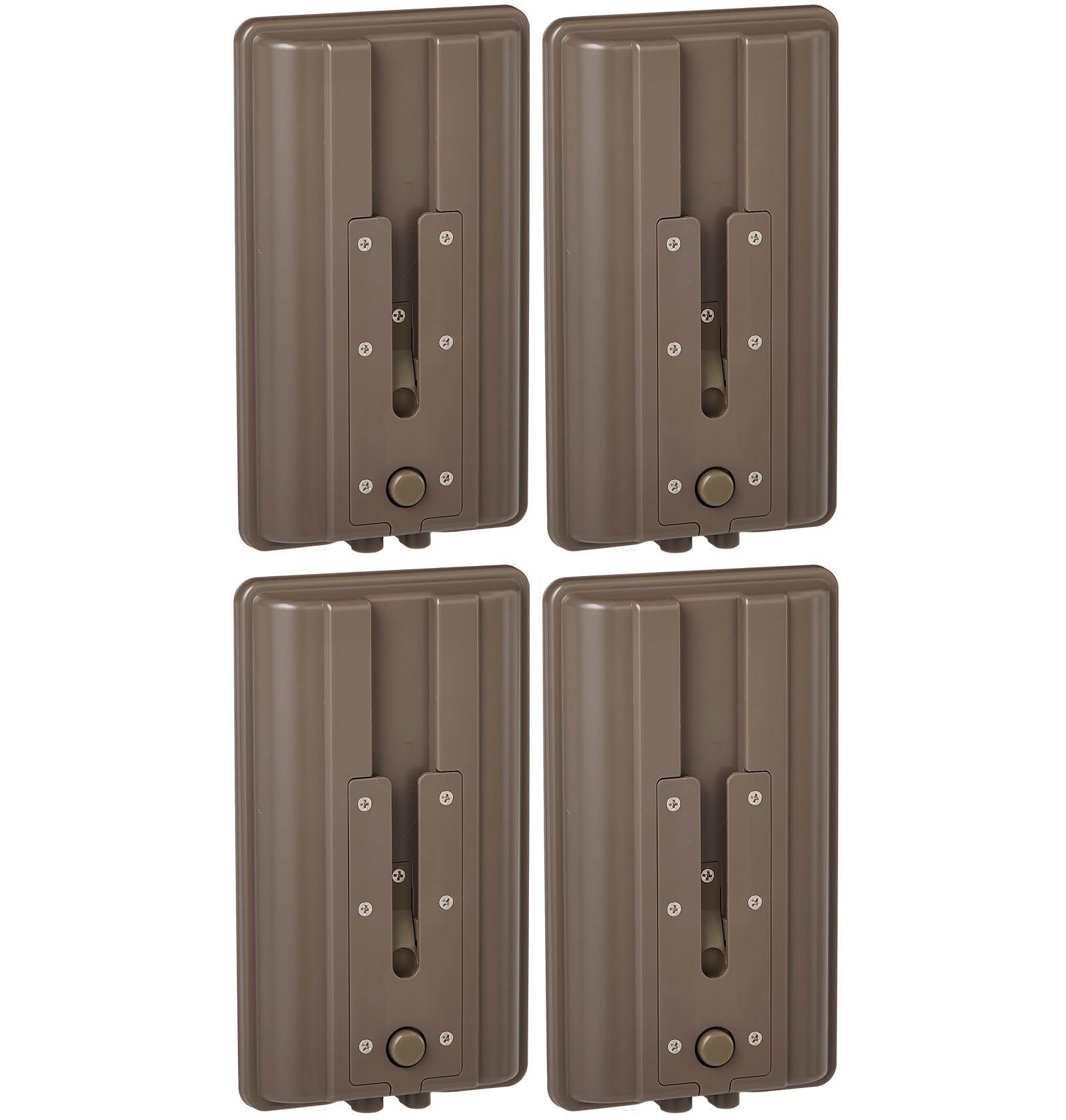 (4) CUDDEBACK Game Trail Hunting Camera C & E Series Battery Power Booster Packs