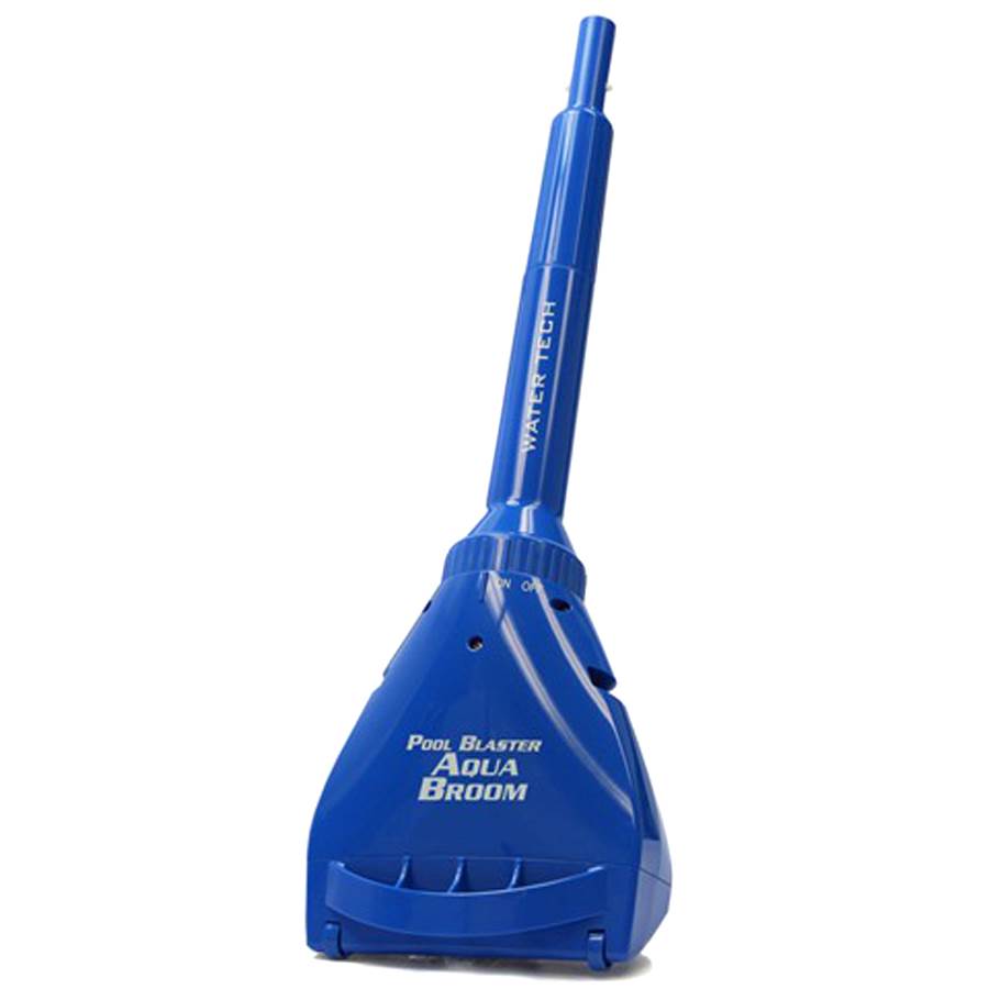 Aqua Broom Swimming Pool Blaster Ultra Battery Vac Cleaner w/ Telescopic Pole
