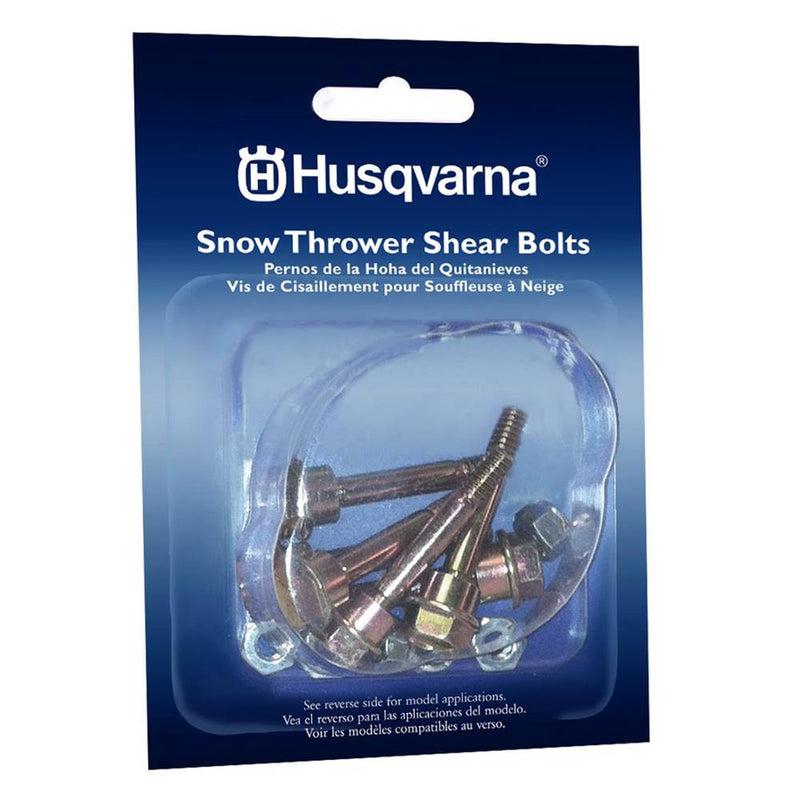 Husqvarna Snow Thrower Replacement Shear Bolt Kit with 6 Bolts | 580790401