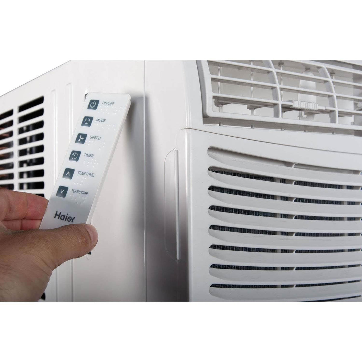 Haier 10000 BTU 115V High Efficiency Window Air Conditioner & Remote (Damaged)