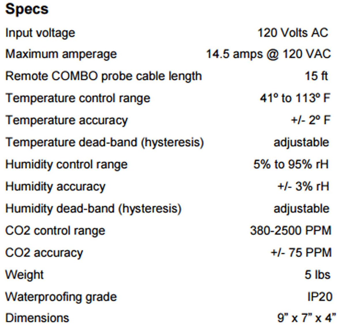 Autopilot Master Greenhouse Controller w/Remote 15' CO2 | APCECOTH (Open Box)