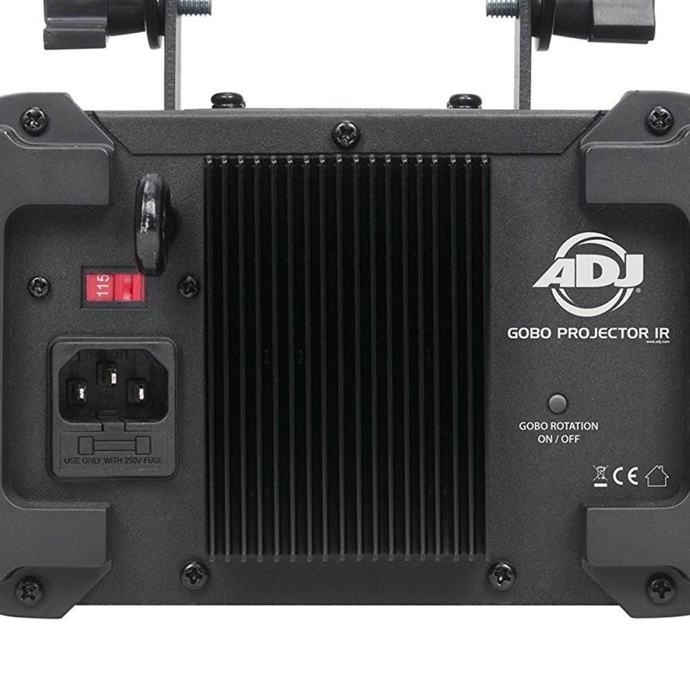 American DJ Gobo Projector IR White 12W LED w/ 4 Patterns & RGBY Gels (Used) - VMInnovations