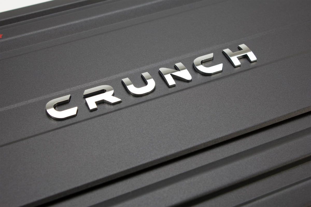 Crunch 1800 Watt 4 Channel Amplifier Car Audio Class A/B Power Amp (Open Box)