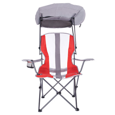 Kelsyus Premium Outdoor Lawn Camping Chair w/Cup Holder and Canopy (Used)