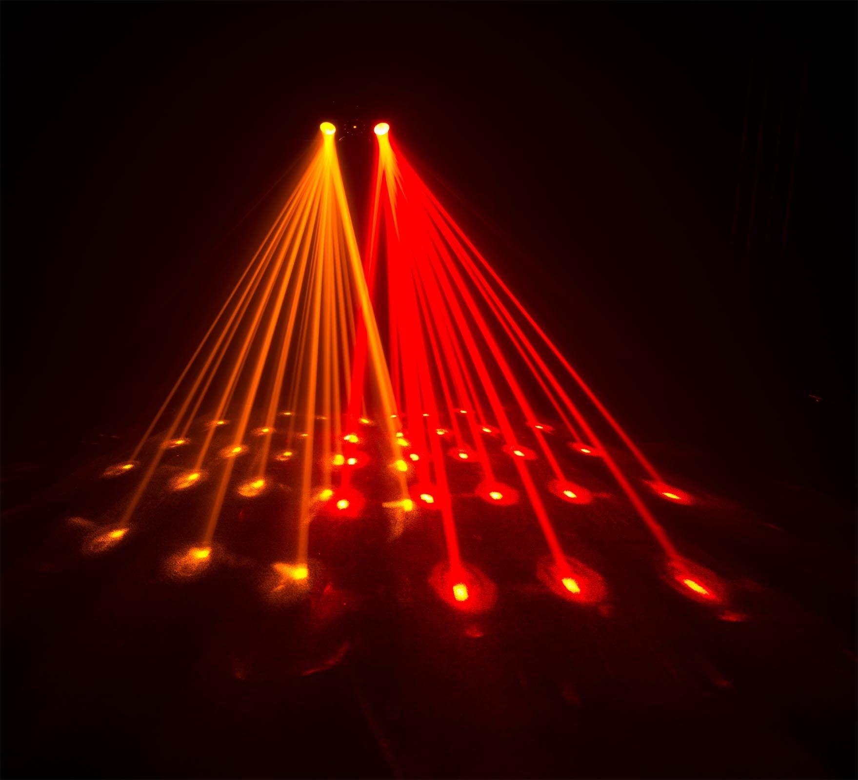 CHAUVET DJ Swarm 4 FX DMX LED Moonflower RGBA Light Effect with Strobe and Laser - VMInnovations