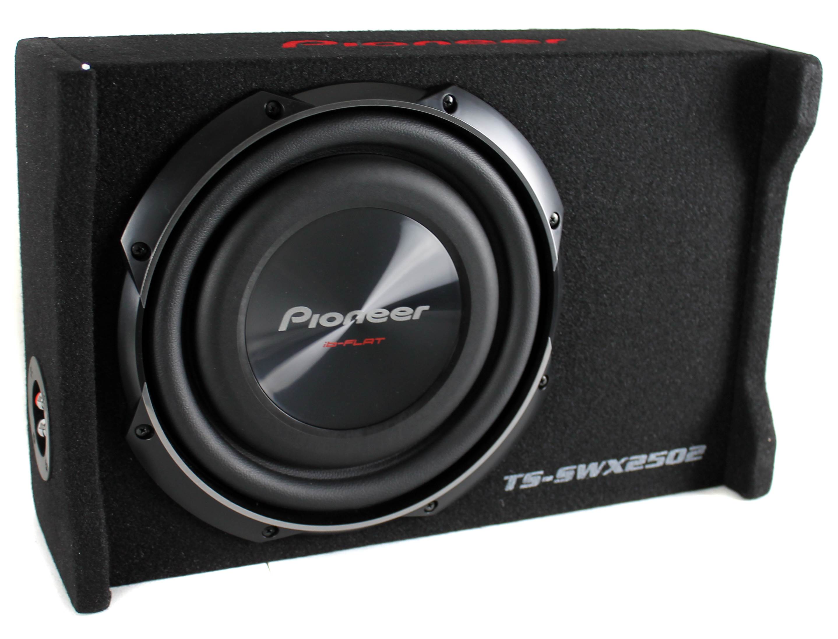Pioneer 10 Inch 1200 Watt Shallow Mount Subwoofer Sub TS-SWX2502 - Open Box
