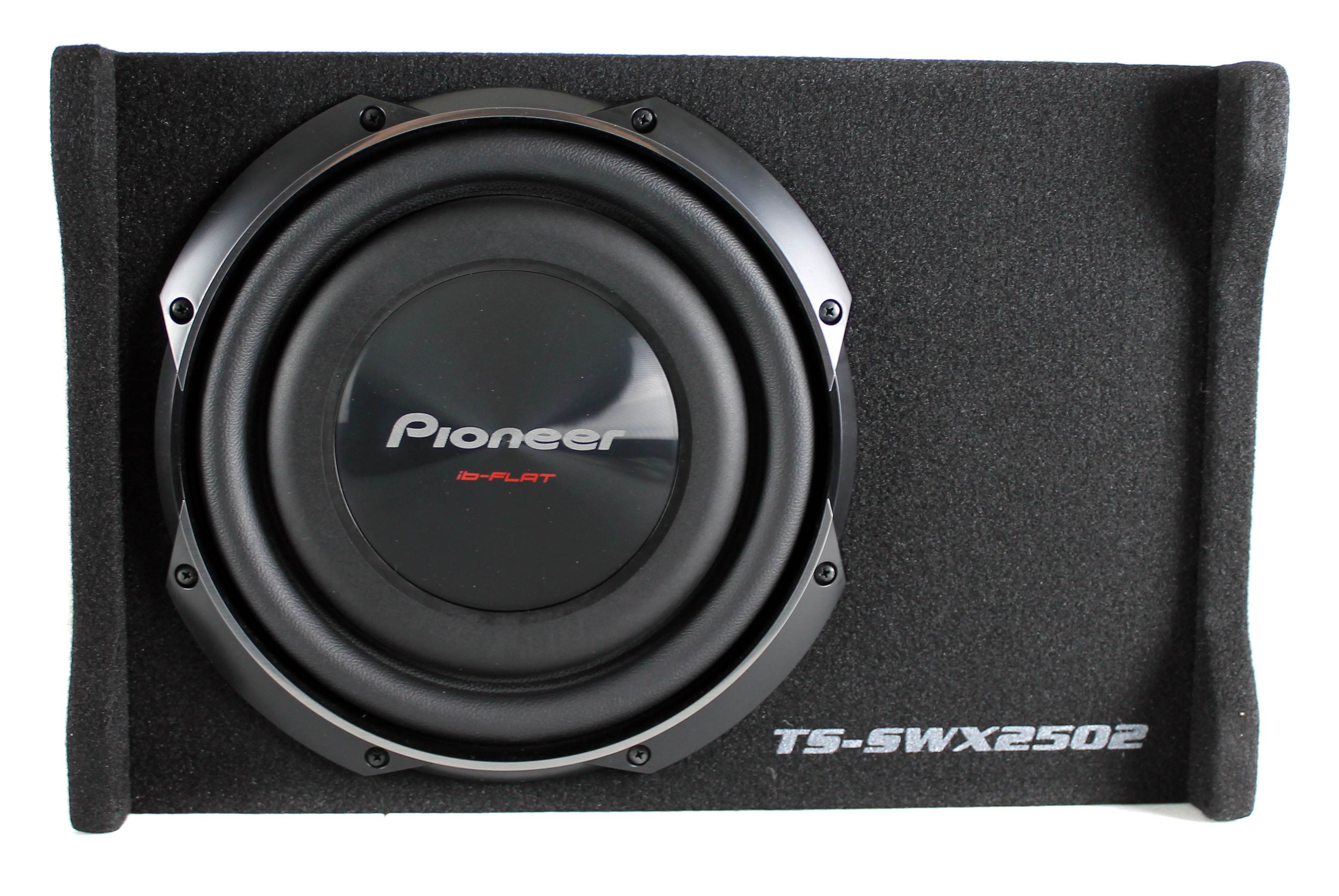 Pioneer 10 Inch 1200 Watt Shallow Mount Subwoofer Sub TS-SWX2502 - Open Box