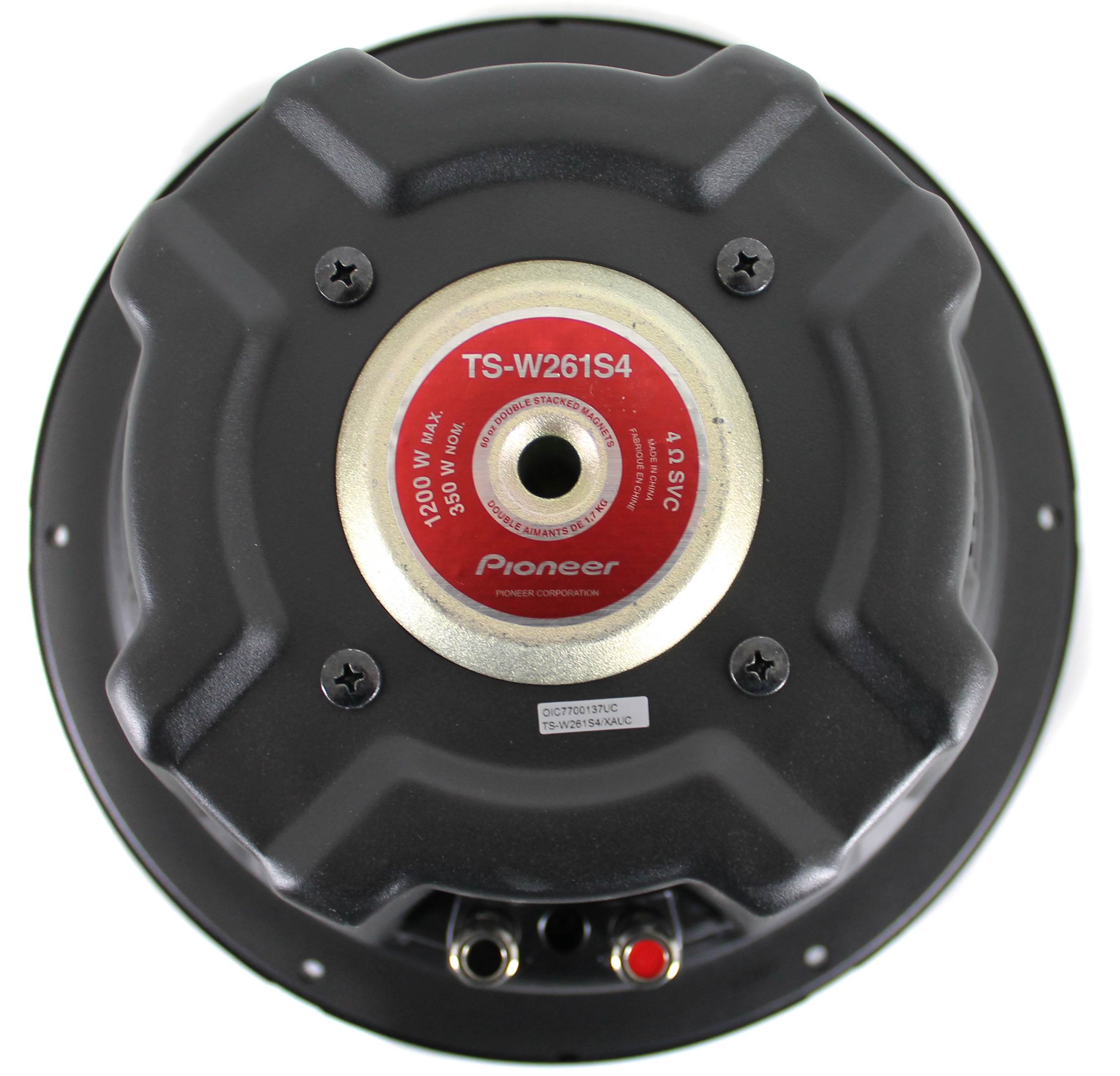Pioneer 1200 Watt 10 Inch Subwoofer Champion Series SVC Car Bass Sub (Open Box)