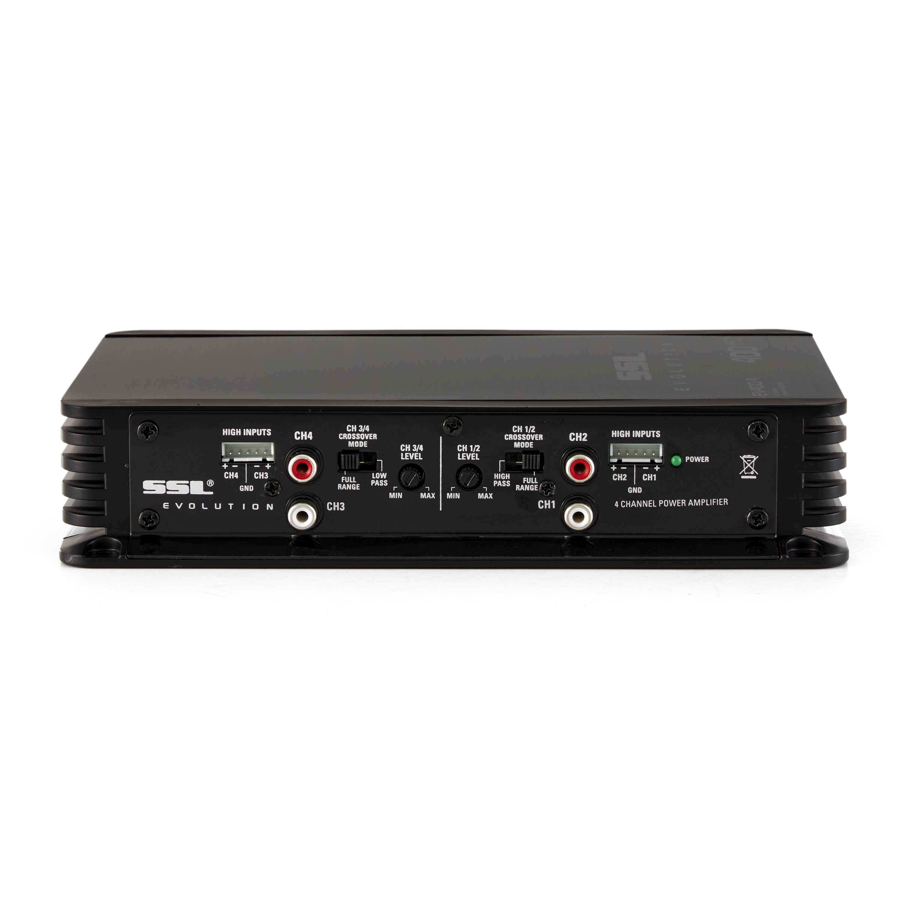 Soundstorm EV400.4 400W 4 Channel Car Power Amplifier Mosfet SSL (4 Pack)