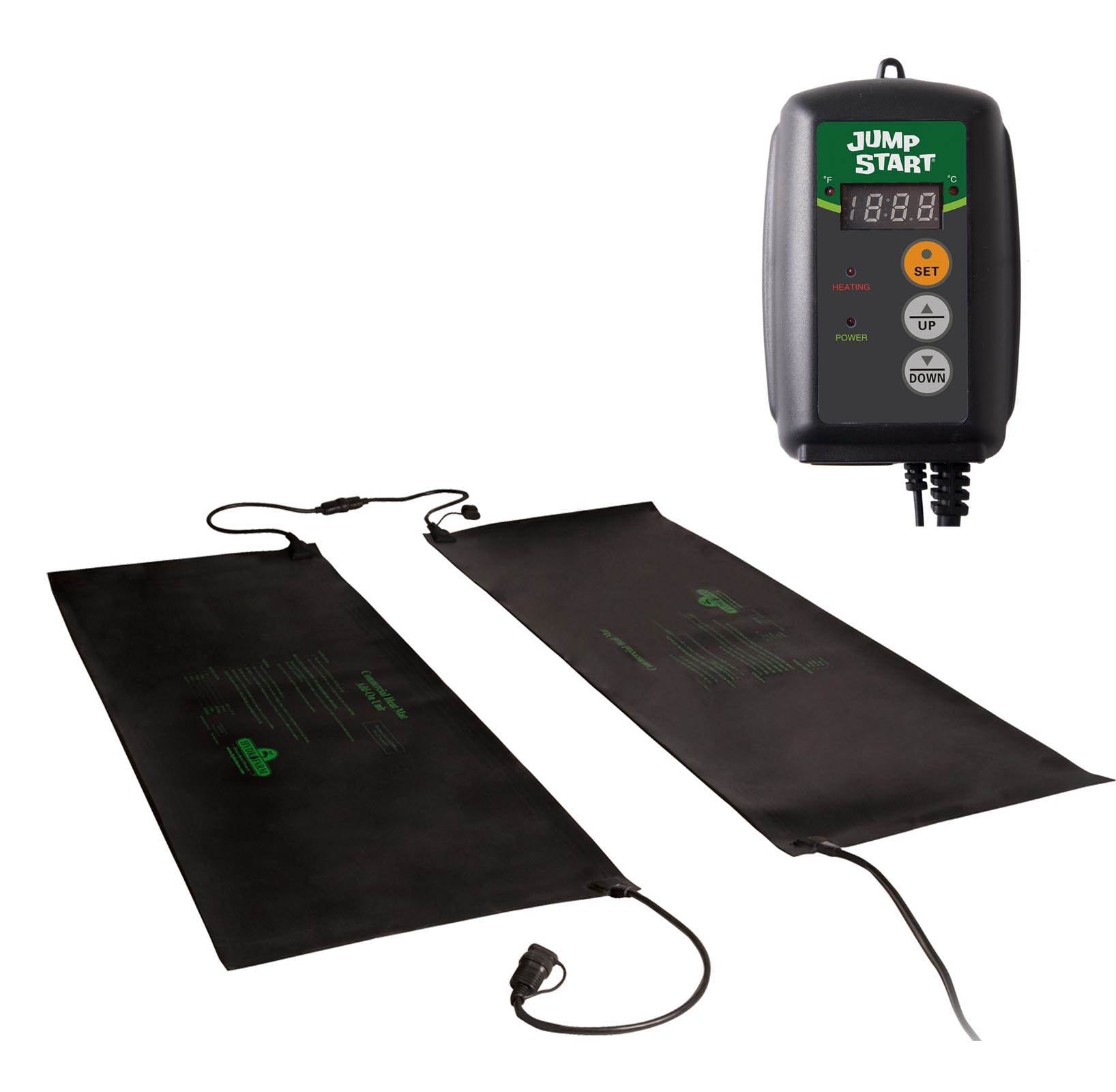 Jump Start MTMDU MTMDA MTPRTC 60"x21" Garden Heat Mat w/Add-On & Temp Controller