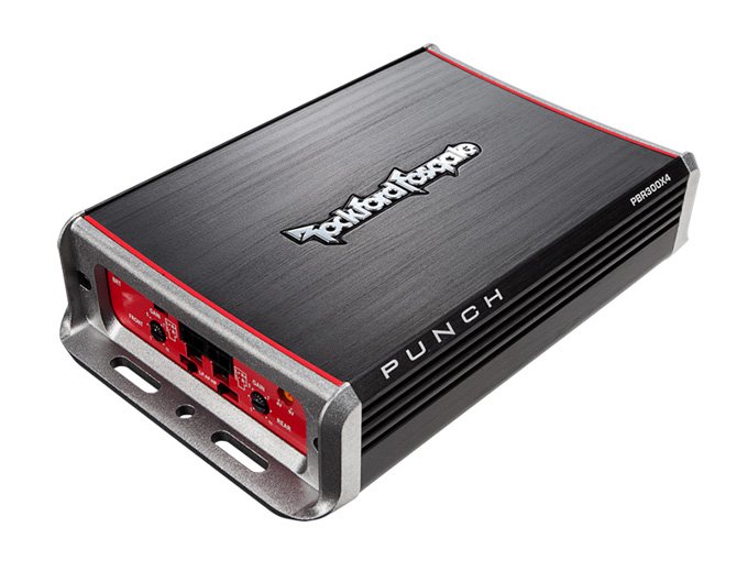 Rockford Fosgate PBR300X4 300W 4-Channel Amp for Compact Sub Systems (4 Pack)