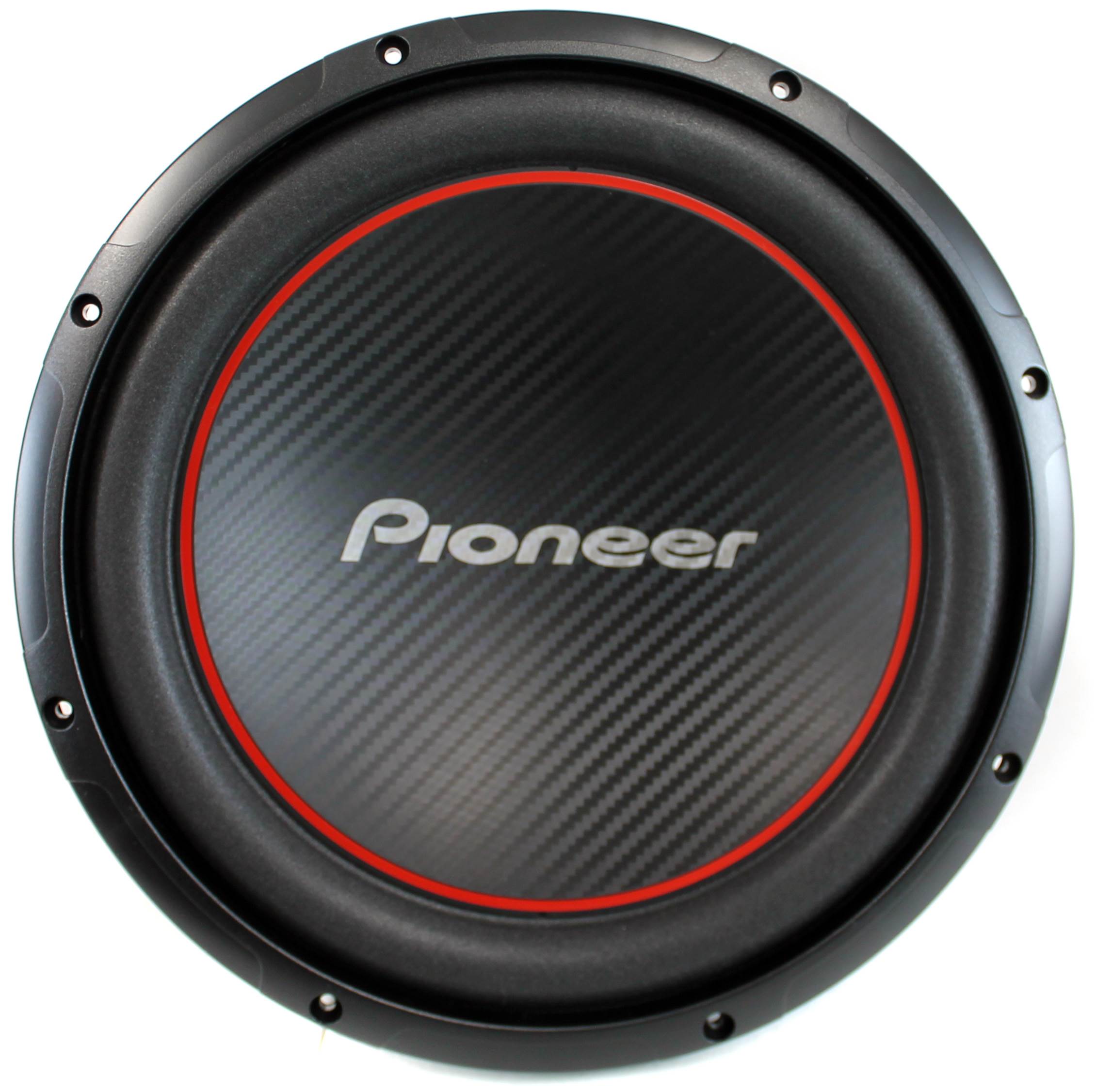 2) Pioneer TS-W304R 12" 2600W Champion Subwoofers SVC Car Subs Pair + Sealed Box