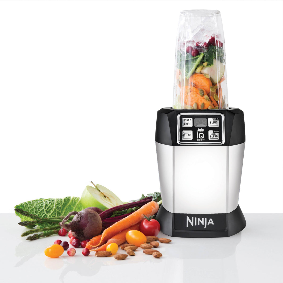 Nutri Ninja Auto-iQ (BL480) 1000 Watt Digital Blender (Open Box)
