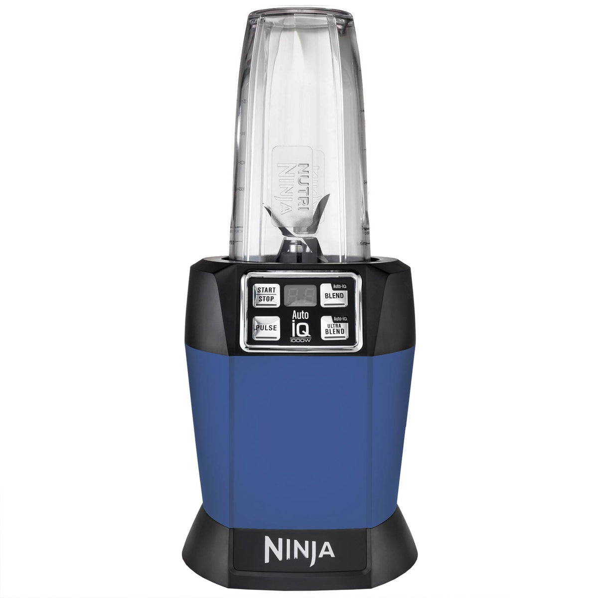 Nutri Ninja Single Serve Blender with Auto-iQ, Blue (Open Box)