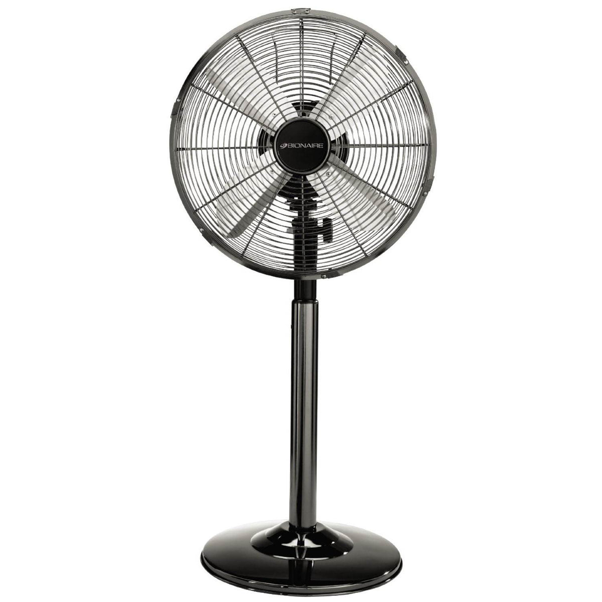 Bionaire 12-Inch 2-n-1 Standing Oscillating Fan, Chrome Finish (Open Box)