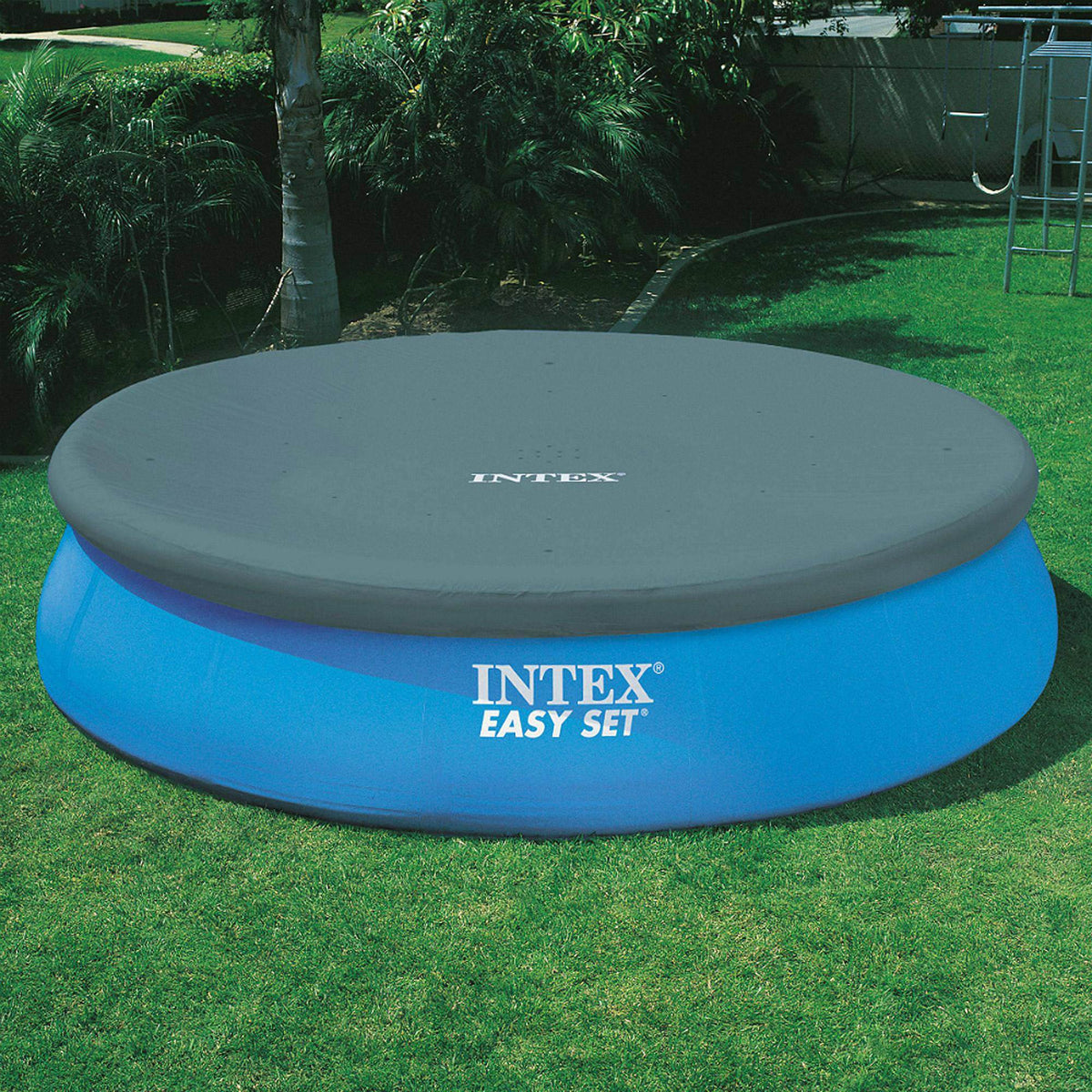 Intex 18 Feet x 48 Inches Easy Set Pool Set with Ladder and Pump (Open Box)
