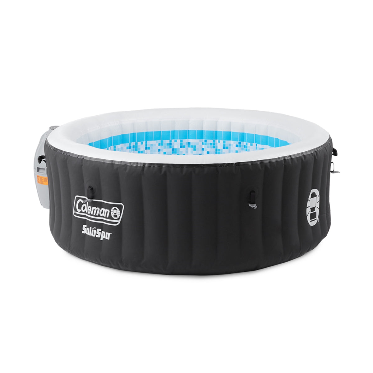 Coleman Miami Spa 4 Person Inflatable Hot Tub w/ EZ Spa Water Chemical Treatment