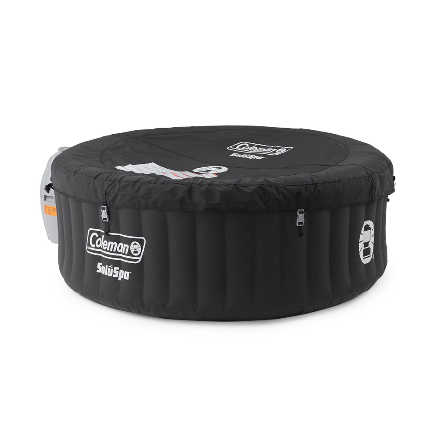 Coleman Miami Spa 4 Person Portable Inflatable Air Jet Hot Tub w/Pool Treatment