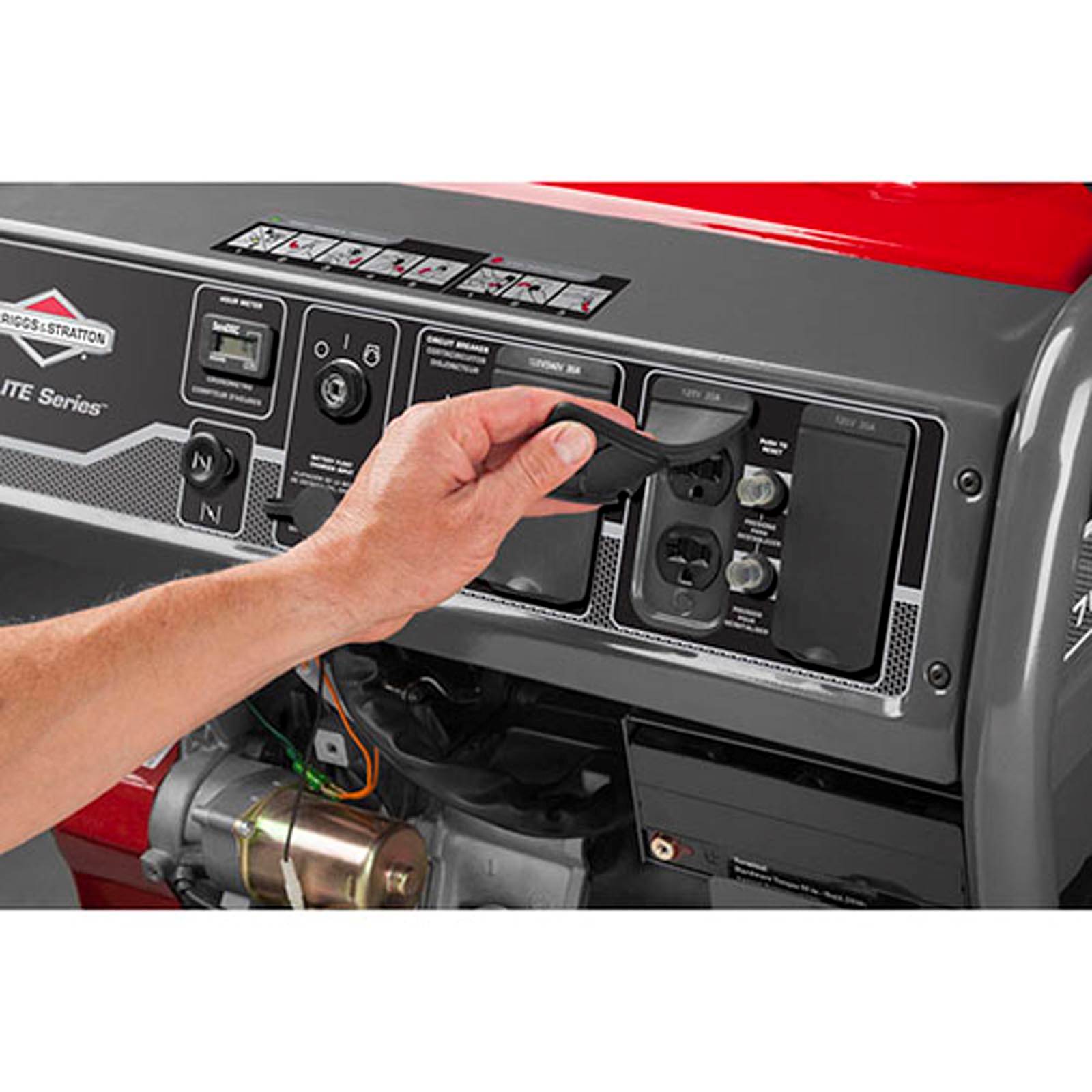 Briggs & Stratton Running Watt Portable Gas Generator with OHV 420cc(For Parts)
