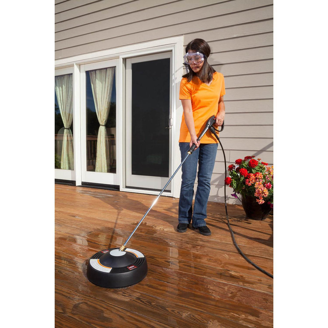 Briggs & Stratton 6328 Power Pressure Washer Surface Cleaner Tool Head, Black - VMInnovations