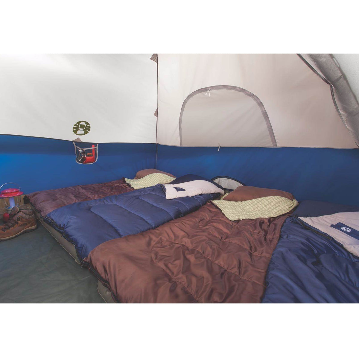 Coleman Sundome 6 Person Outdoor Hiking 10' x 10' Camping Tent (Open Box)