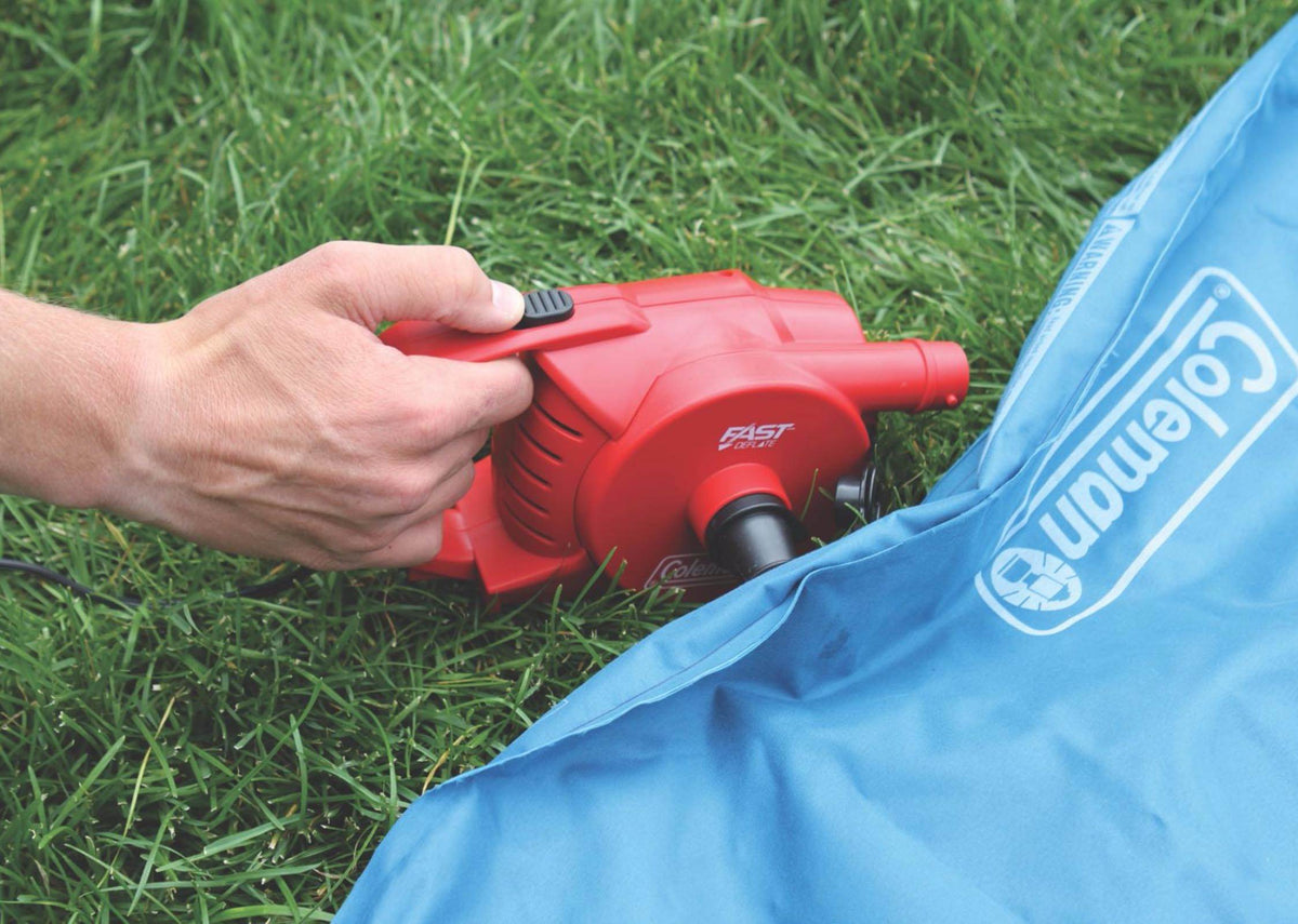 Coleman QuickPump 12V Car Boat Outlet Inflate Quick Pump w/ Adaptors (Open Box)