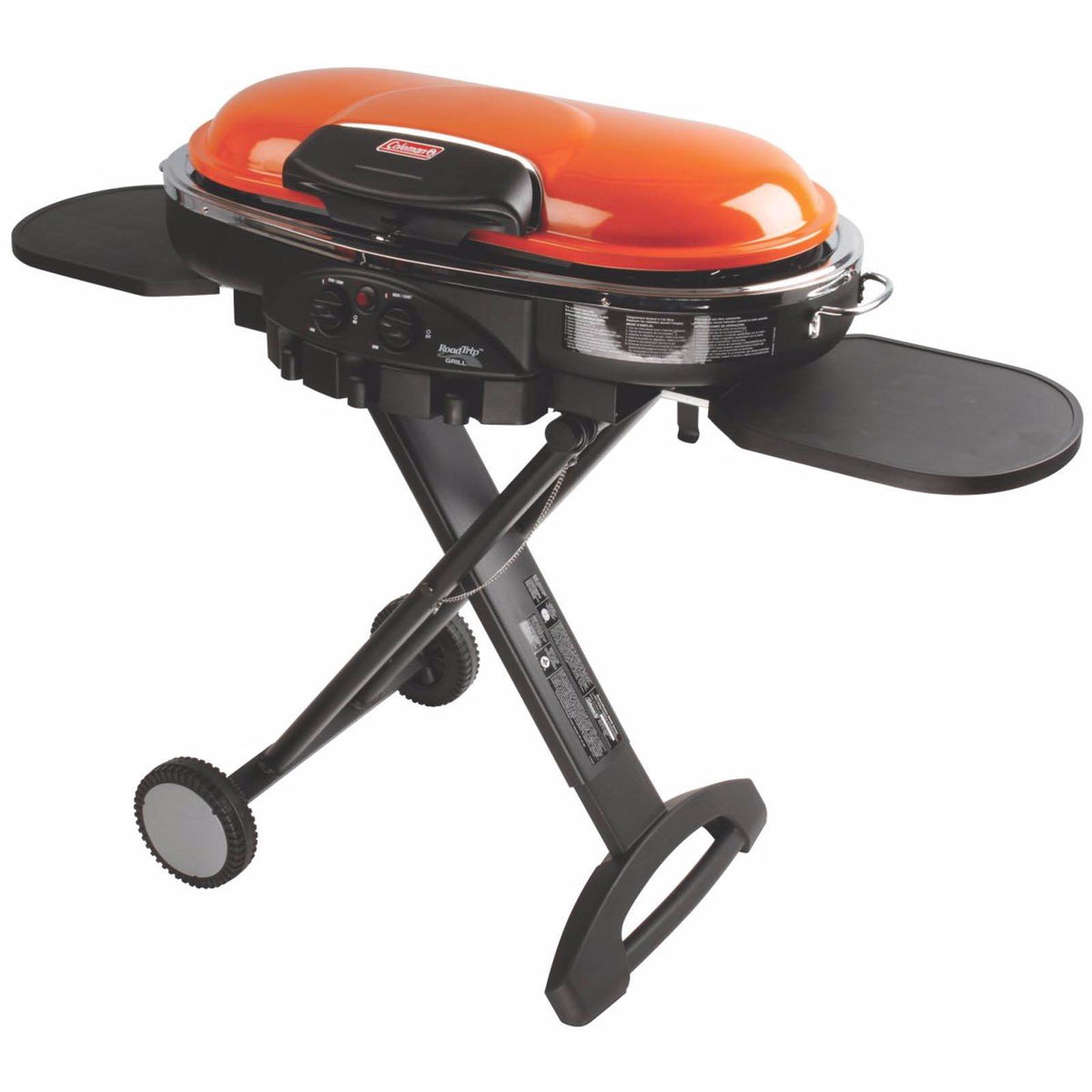 Coleman Portable Tailgating Camping Roadtrip LXE Propane Grill Orange (Open Box)