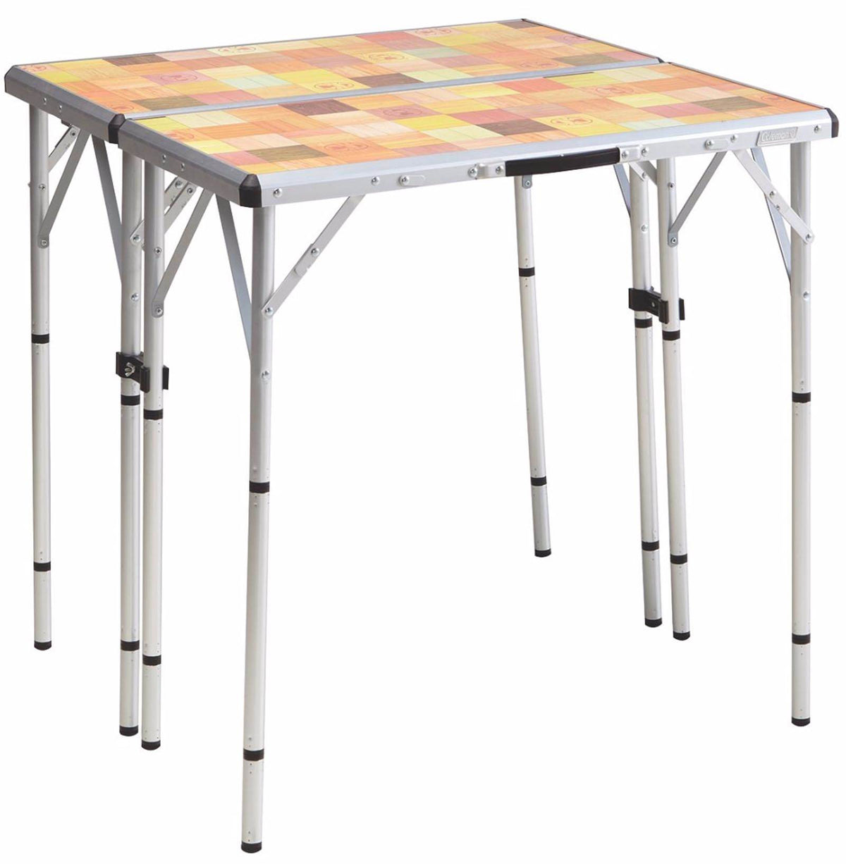 PackAway 4-1 Portable Mosaic Camping Tailgating Outdoor Picnic Table (Open Box)