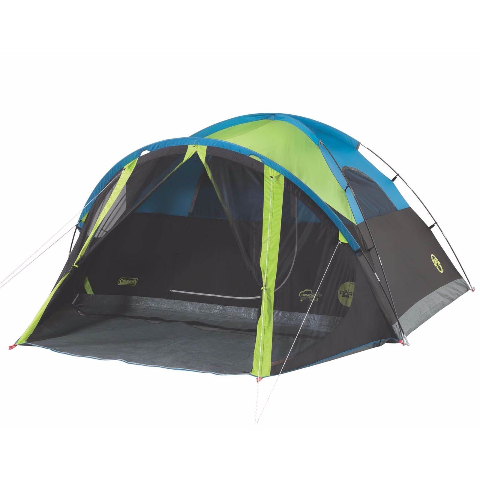 Coleman Carlsbad 4 Person 9' x 7' Dome Tent w/ Screen Room & Rainfly (Open Box)