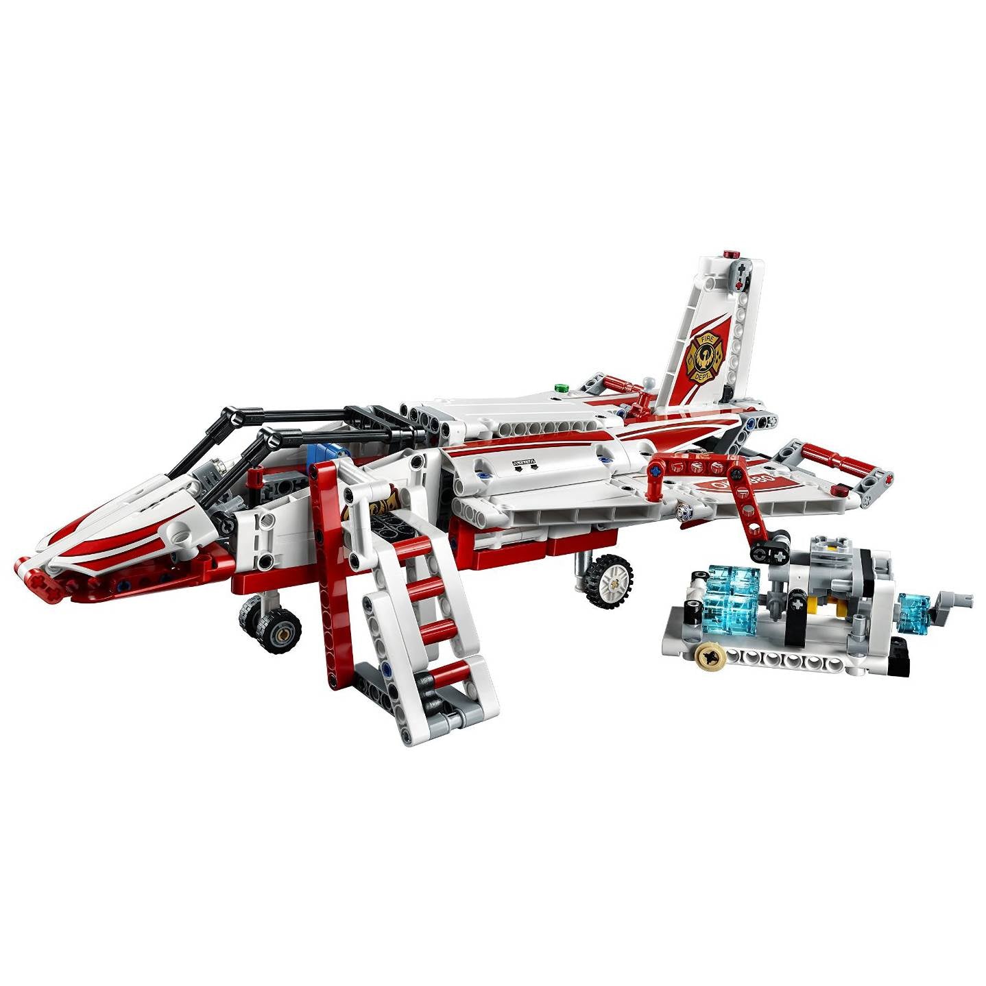 LEGO Technic Transforming Fire Fighting Plane and Jet Plane Kit (Open Box)