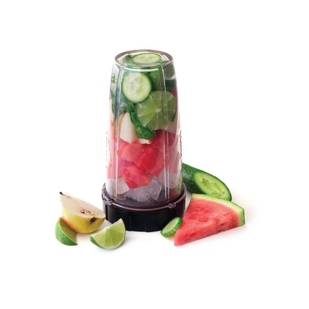 Ninja Auto-iQ Nutri Ninja 1000W Blender, Turquoise BL483 (Certified Refurbished)