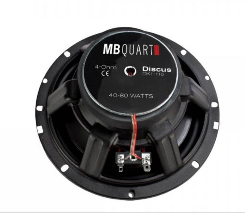 2) MB Quart DK1-169 6x9" 180W Discus Speakers + 2) DK1-116 6.5" Car Speakers - VMInnovations