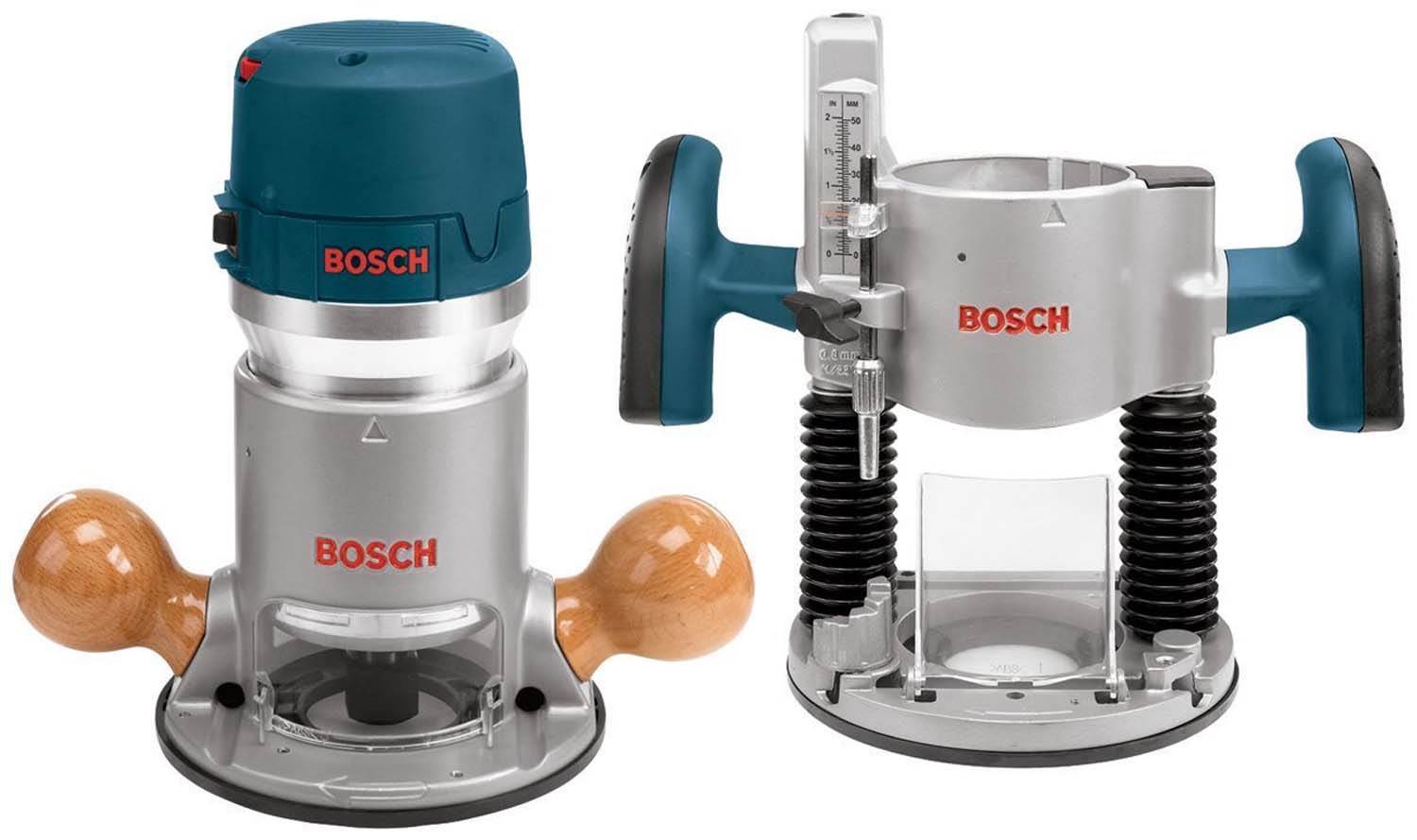 Bosch 12 Amp 2.25 Horsepower Plunge Fixed Base Variable Speed Router (Open Box)