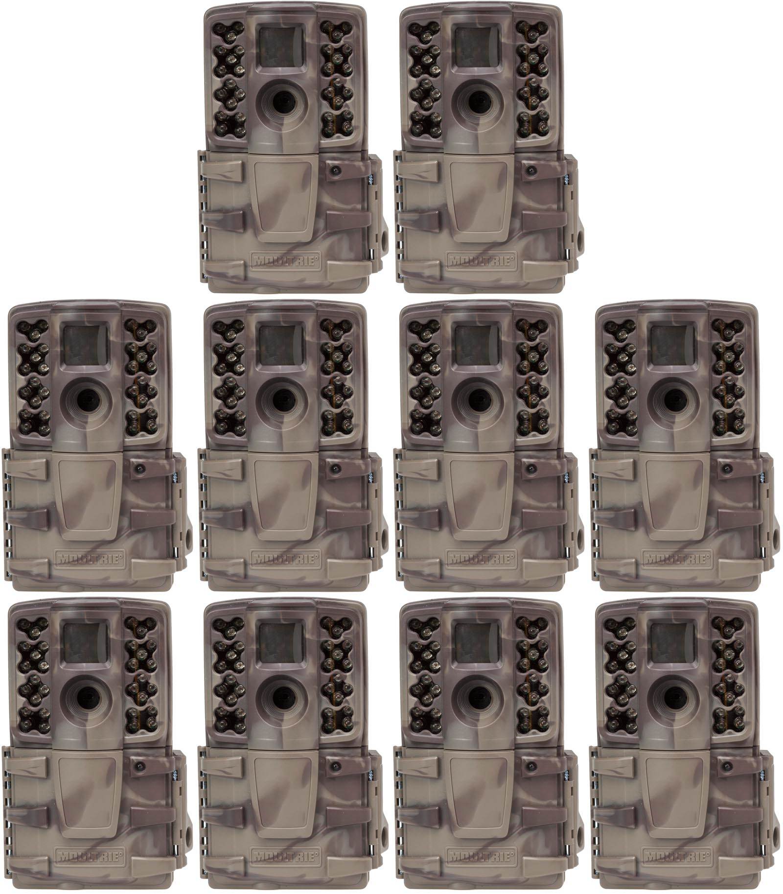 (10) Moultrie No Glow Invisible 12 MP Mini A20i Infrared Game Cameras | A-20i