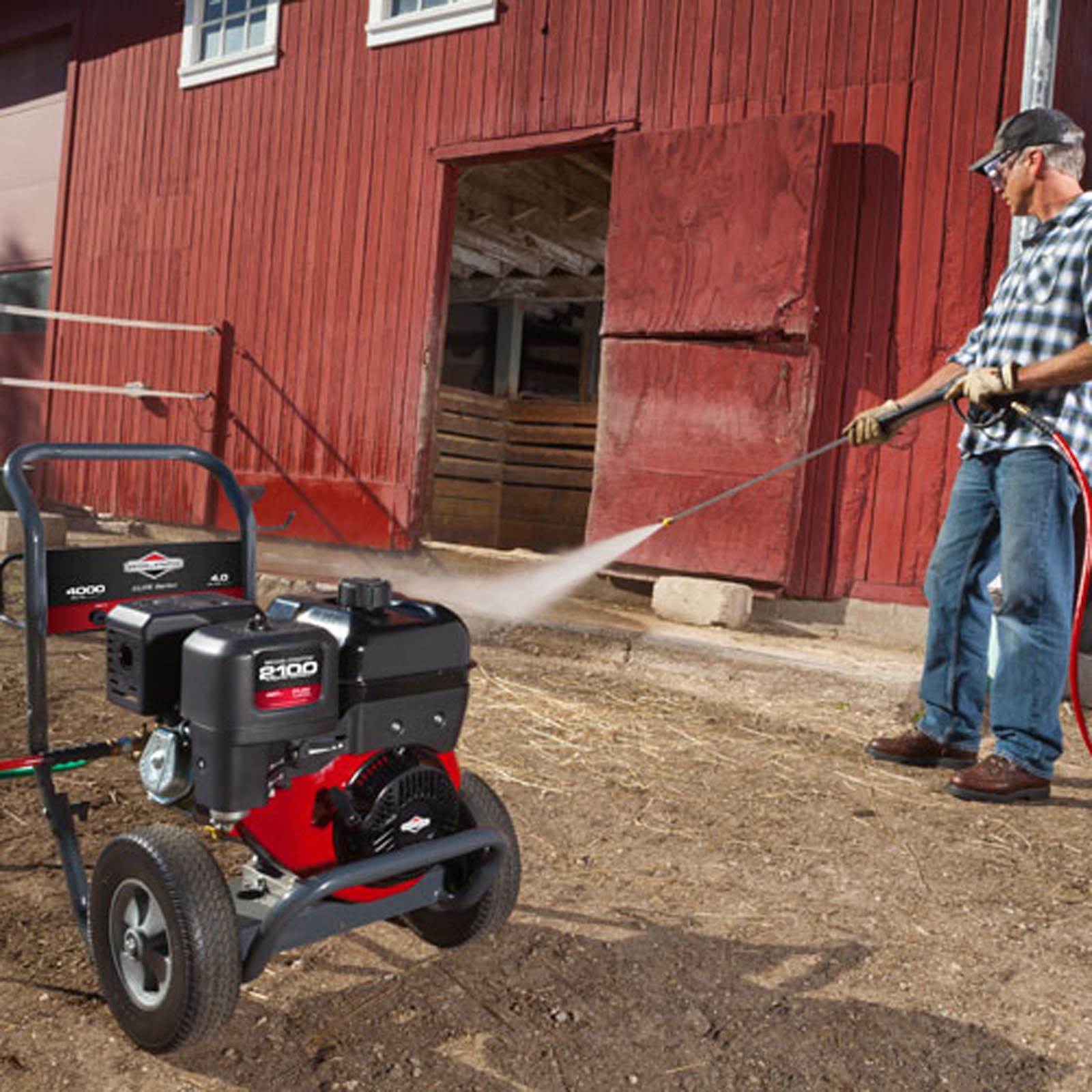 Briggs & Stratton 20507 Elite 4.0 GPM 4000 PSI Gas Pressure Washer (Damaged)