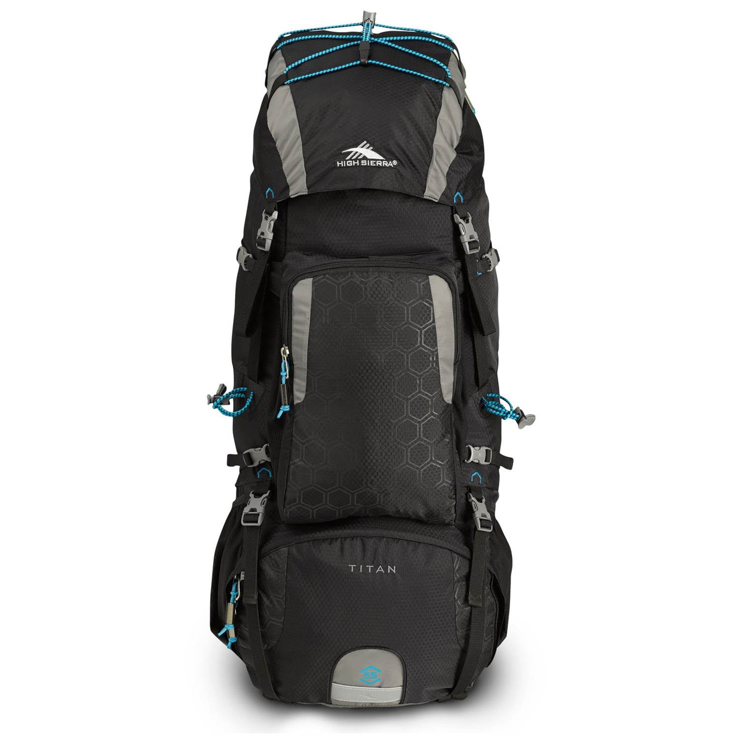 High Sierra Tech 2 Series Titan 55 Frame Pack, Black/ Charcoal (Used)