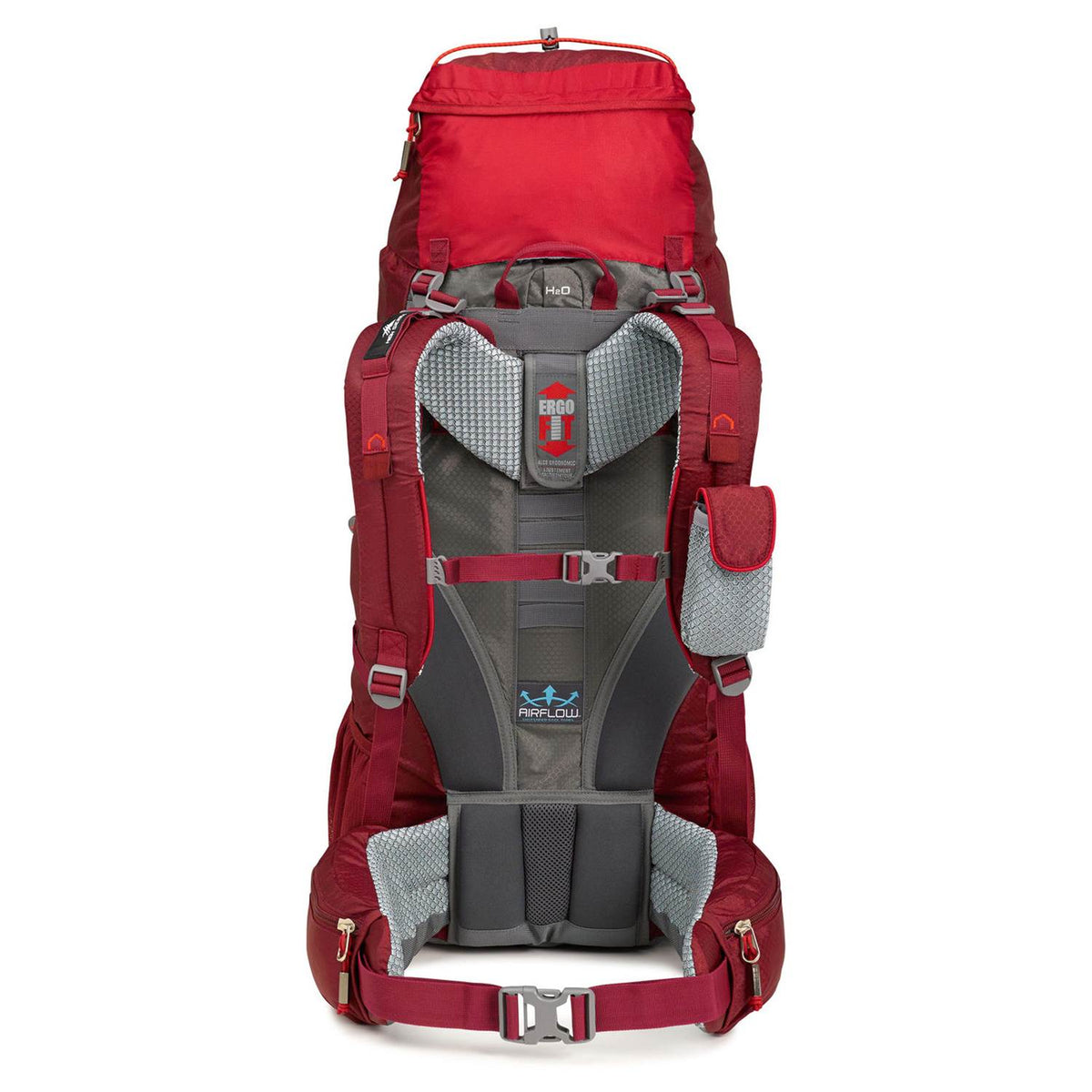 High Sierra Tech 2 Series Titan 55 Frame Pack, Brick/ Carmine (Open Box)