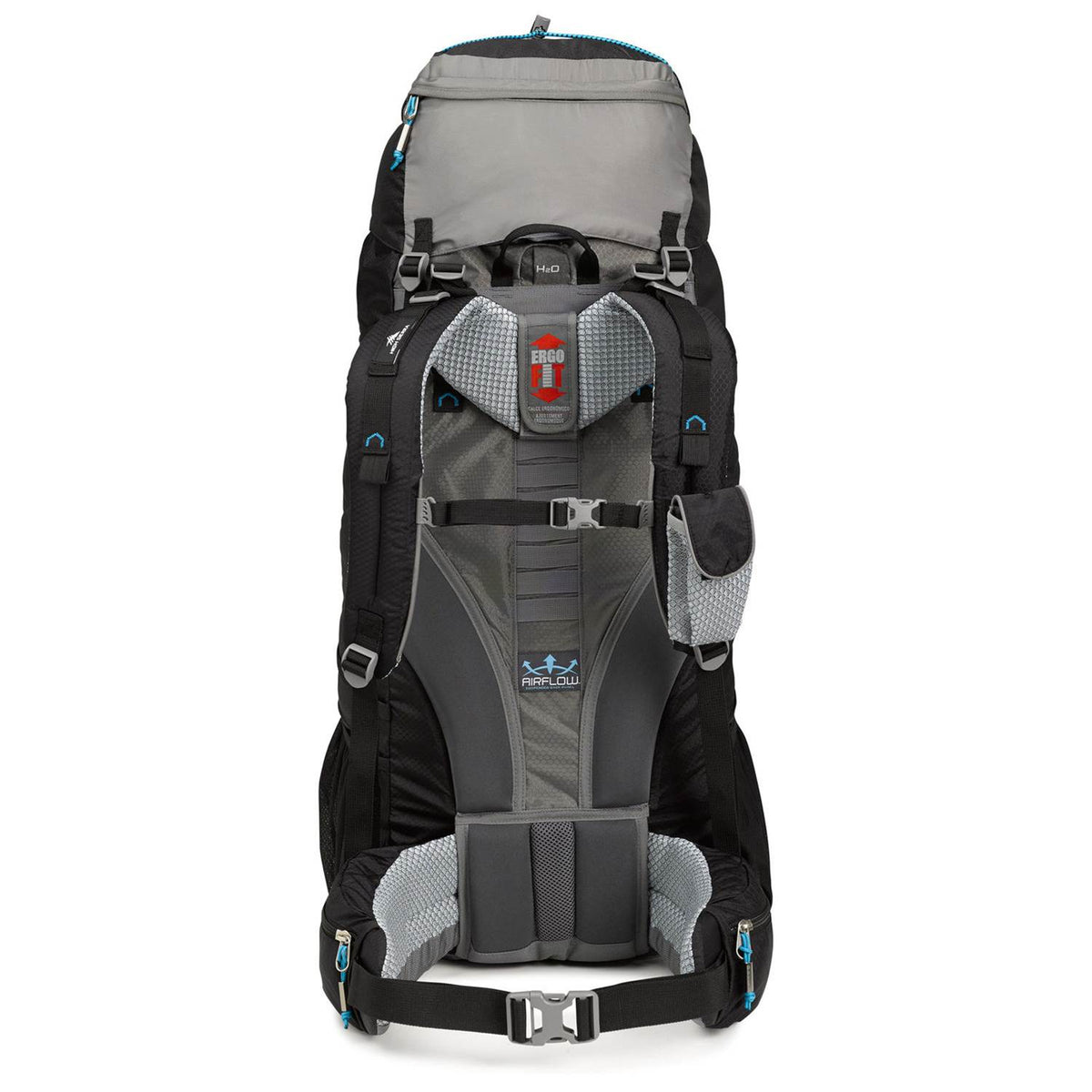 High Sierra Tech 2 Series Titan 65 Frame Pack, Black/ Charcoal (Open Box)
