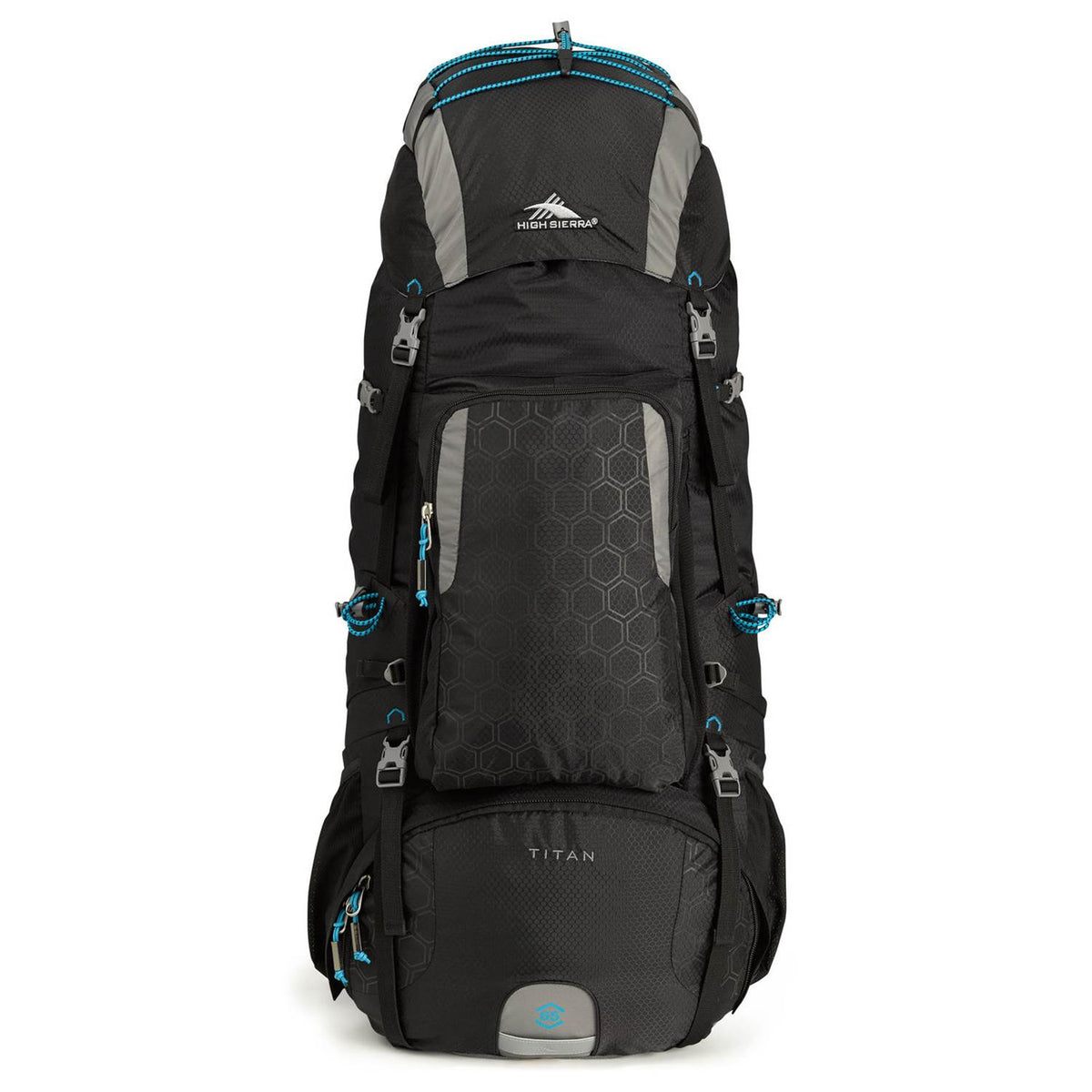 High Sierra Tech 2 Series Titan 65 Frame Pack, Black/ Charcoal (Open Box)